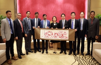 Visit of Government of Tamil Nadu delegation to Fuzhou, 16-17 Dec 2019